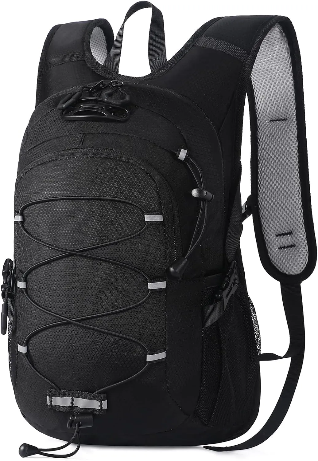 12L Kids Hiking Backpack, Small Hydration Backpack, Waterproof Kids Camping Backpack 5-12, No Water Bladder…