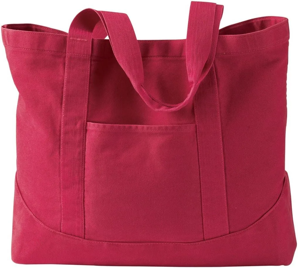 14 oz. Pigment-Dyed Large Canvas Tote