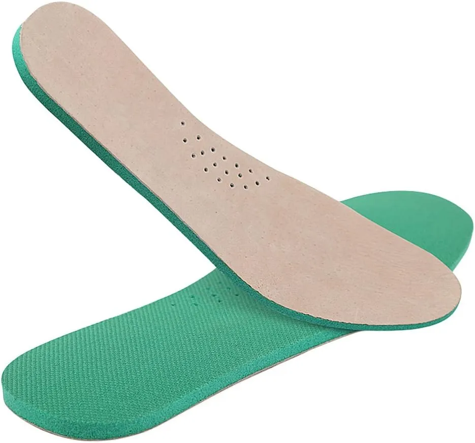 1pair Absorption Insoles Leather Shoes Insoles Breathable Shoes Insoles Breathable Sports Insoles Pigskin Shoes Pad