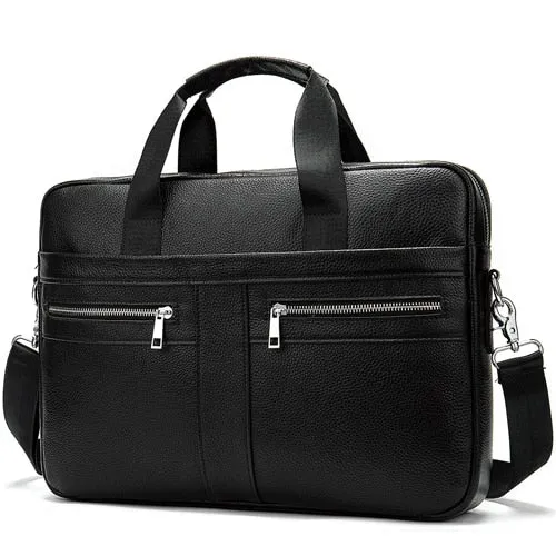 2019 man Highly-rated men's Messenger Leather Flash discount bags for Male men WESTAL men's bag Genuine natural Leather briefcases laptop briefcase Bag