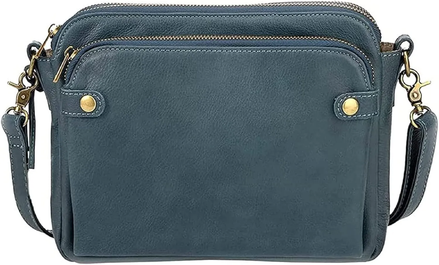 2023 New Crossbody Shoulder Bags And Clutches, Off-Crossbody Leather Shoulder Bags, Purse With Built Multiple Compartments