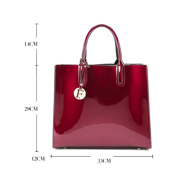 3 Sets Leather Handbags - CJ