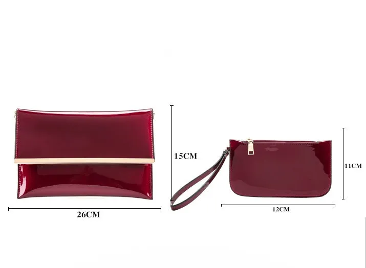 3 Sets Leather Handbags - CJ