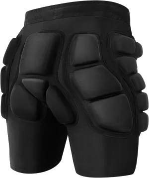 3D Hip Protection EVA Butt Pads Protective Padded Shorts - Crash Pad for Skiing Skating Snowboarding Skateboarding