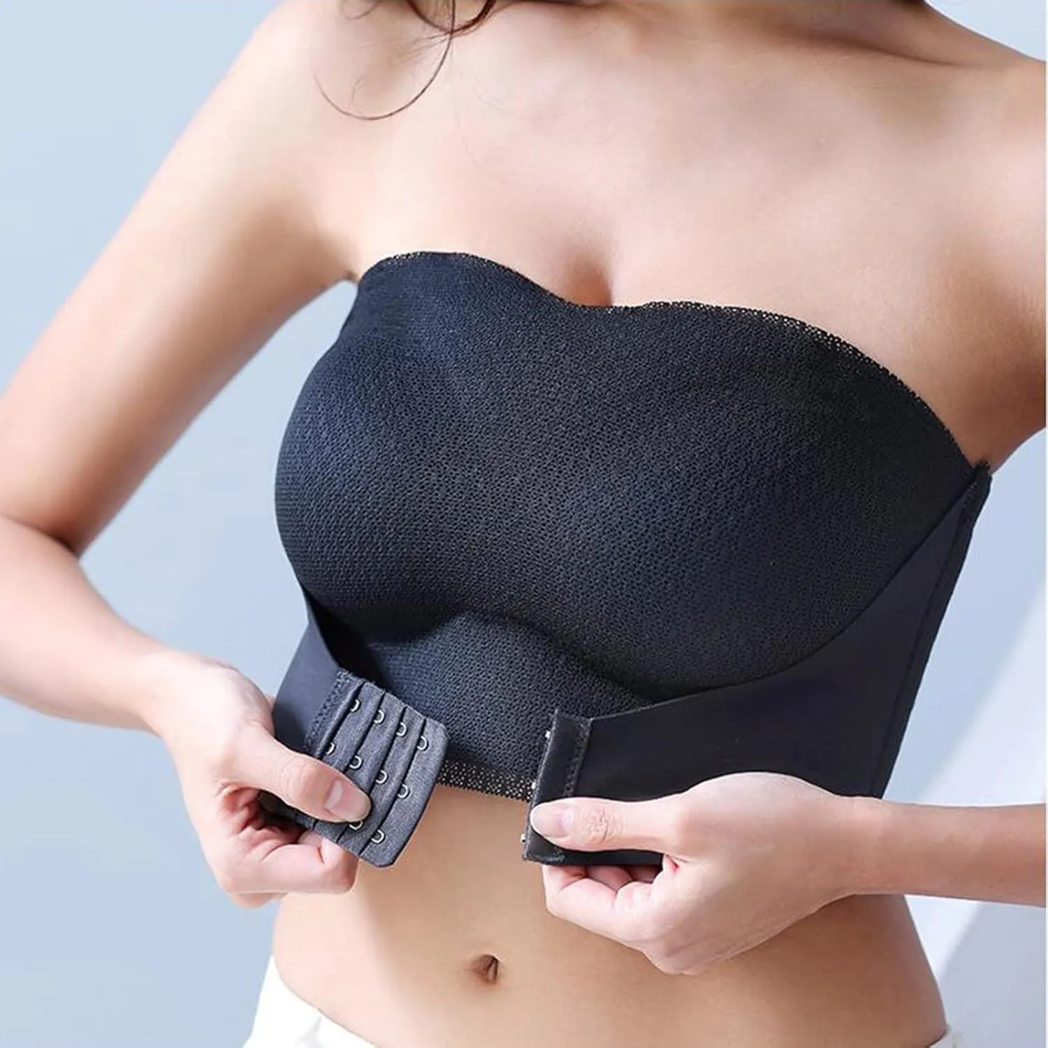 3Pcs Athletic Compression Sports Bra Comfy Anti-Slip Push Up Wirefree Breathable Sports Bras Gym for Women Supportive