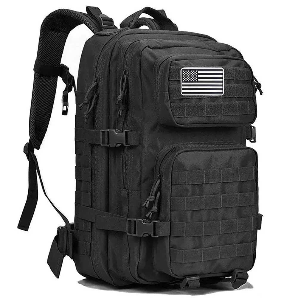 50L Multi-Functional Camping Backpack - Outdoor Sport Rucksack with Molle System