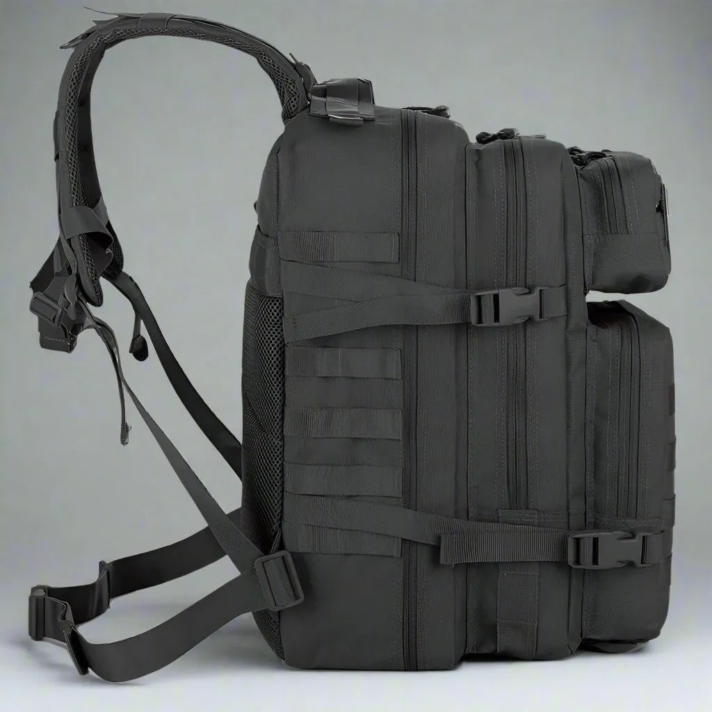 50L Multi-Functional Camping Backpack - Outdoor Sport Rucksack with Molle System