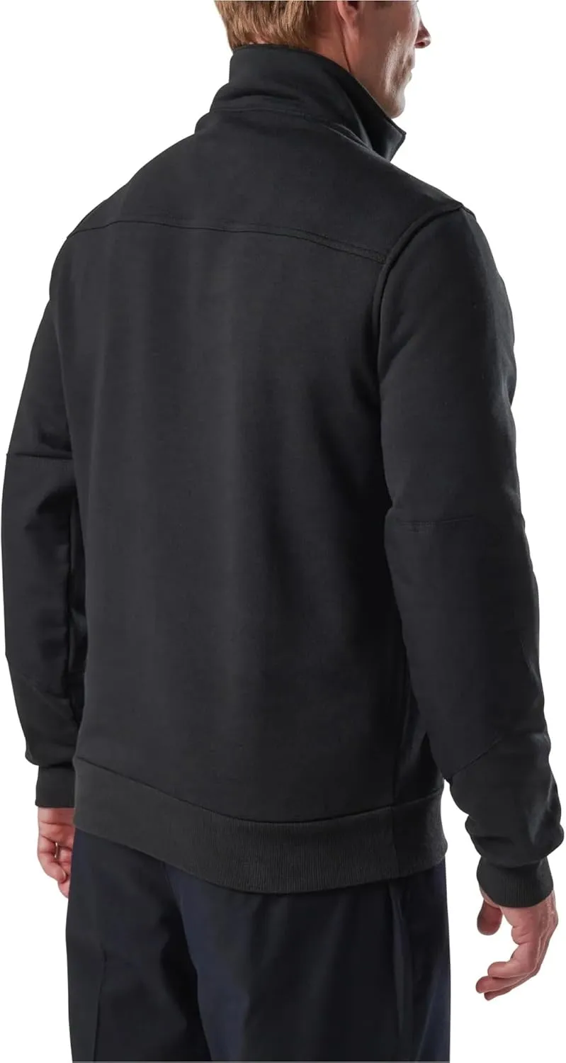 5.11 Tactical Men's Job Shirt 1/4 Zip 2.0, 100% Cotton Canvas, Style 72534ABR, Regular or Tall Lengths