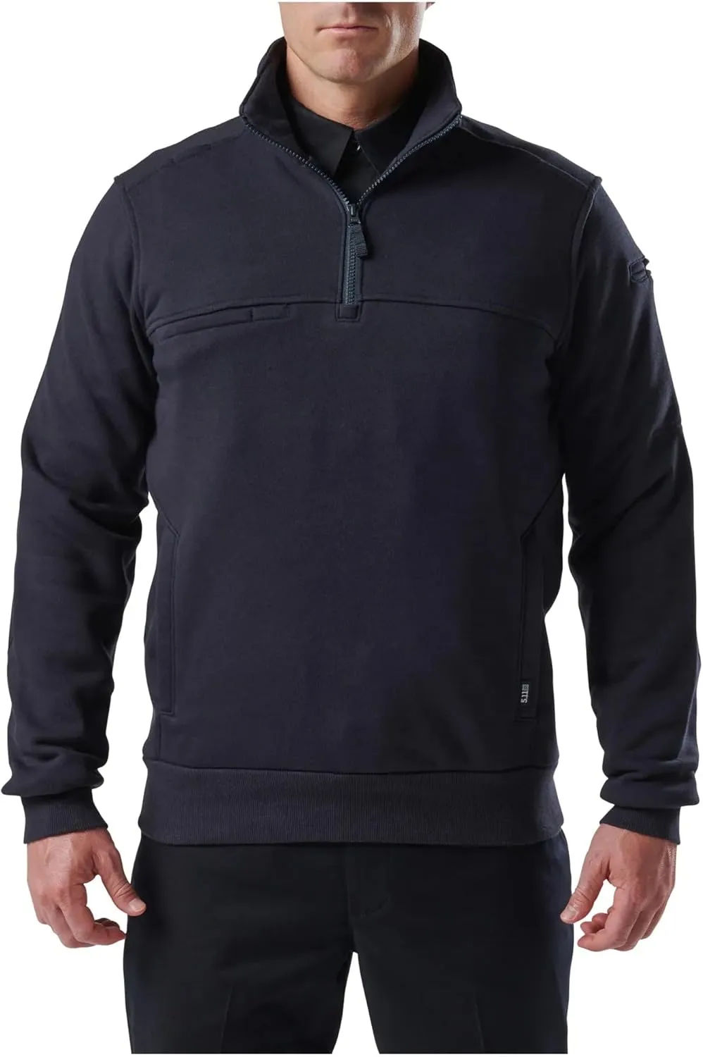 5.11 Tactical Men's Job Shirt 1/4 Zip 2.0, 100% Cotton Canvas, Style 72534ABR, Regular or Tall Lengths