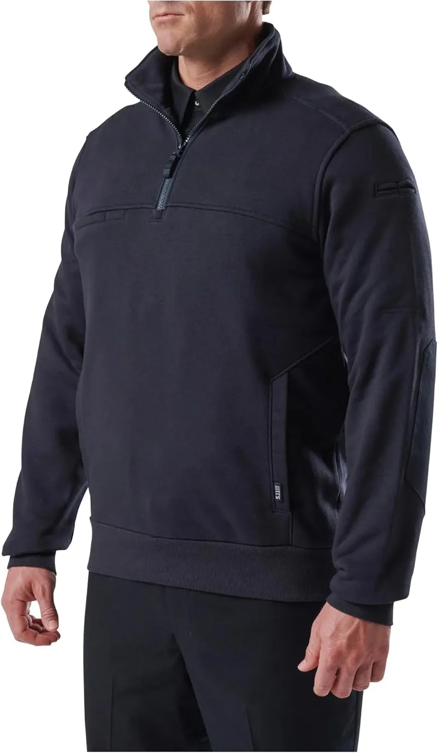 5.11 Tactical Men's Job Shirt 1/4 Zip 2.0, 100% Cotton Canvas, Style 72534ABR, Regular or Tall Lengths