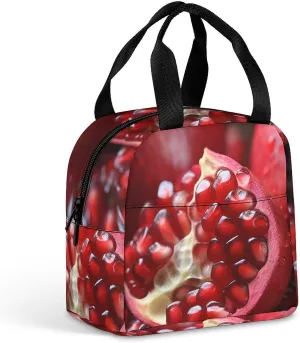 A Gym Artifact, The Canvas Pomegranate Fruit Printed Yoga Storage Bag Is Durable, Wear-resistant And Does Not Strangle Shoulders. It Is Suitable for Both Men And Women