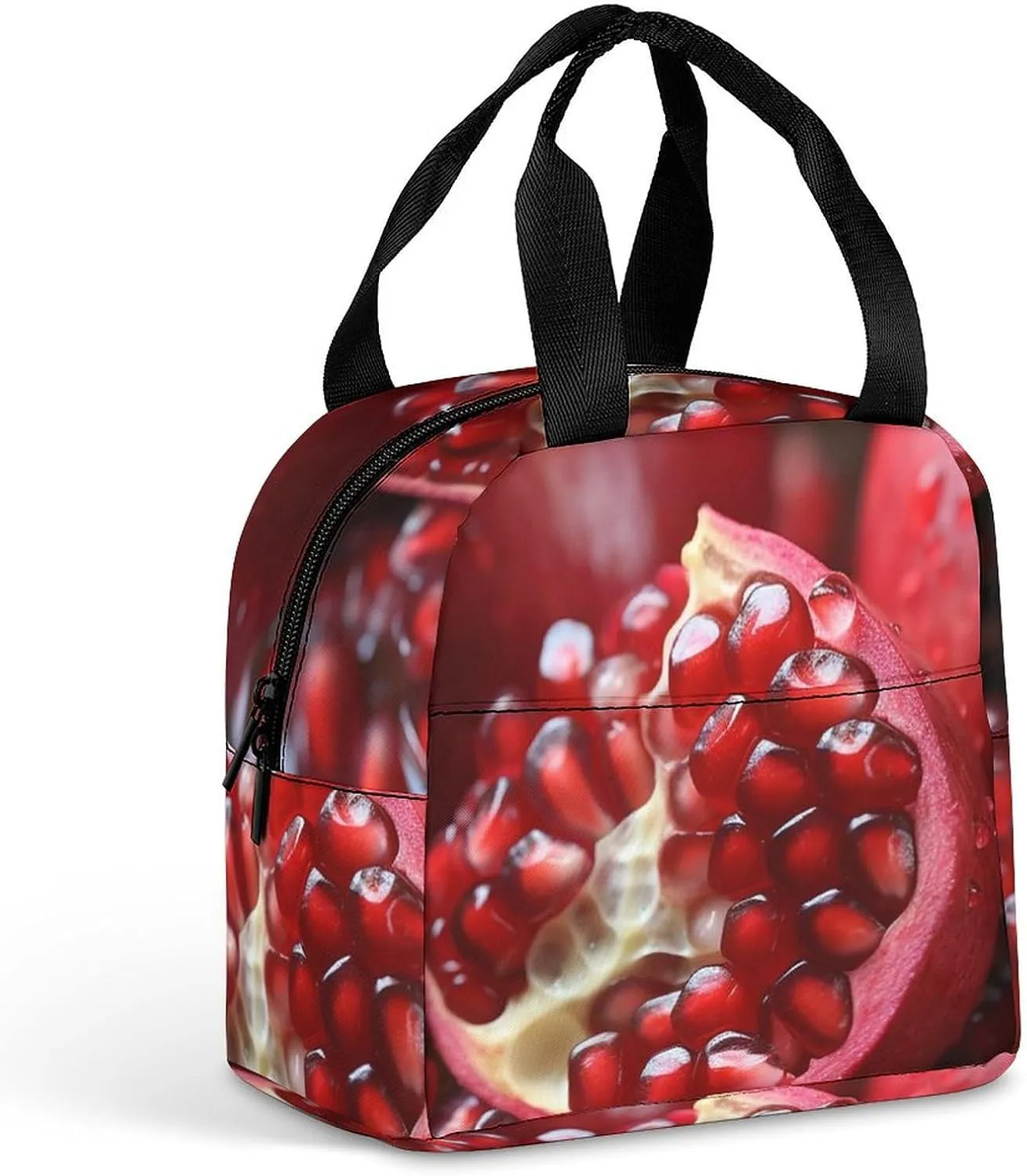 A Gym Artifact, The Canvas Pomegranate Fruit Printed Yoga Storage Bag Is Durable, Wear-resistant And Does Not Strangle Shoulders. It Is Suitable for Both Men And Women
