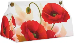 A Gym Artifact, The Canvas Poppy Flowers Vivid Petals Printed Yoga Storage Bag Is Durable, Wear-resistant And Does Not Strangle Shoulders. It Is Suitable for Both Men And Women