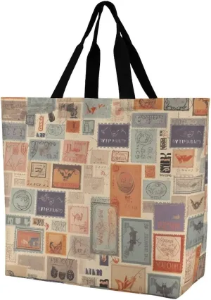 A Gym Artifact, The Canvas Postal Stationery Printed Yoga Storage Bag Is Durable, Wear-resistant And Does Not Strangle Shoulders. It Is Suitable for Both Men And Women