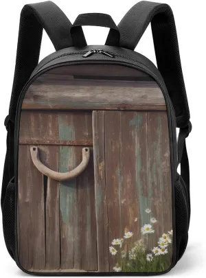A Gym Artifact, The Canvas Rustic Horseshoe Barn Wooden Printed Yoga Storage Bag Is Durable, Wear-resistant And Does Not Strangle Shoulders. It Is Suitable for Both Men And Women