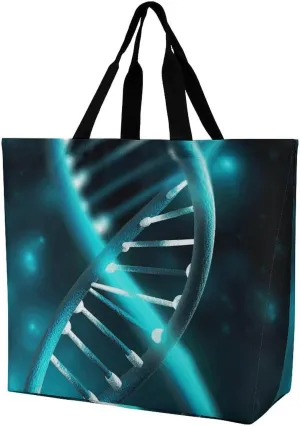 A Gym Artifact, The Canvas Science Gene Strand Printed Yoga Storage Bag Is Durable, Wear-resistant And Does Not Strangle Shoulders. It Is Suitable for Both Men And Women