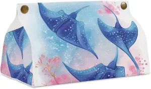 A Gym Artifact, The Canvas Sea Animals Stingrays Printed Yoga Storage Bag Is Durable, Wear-resistant And Does Not Strangle Shoulders. It Is Suitable for Both Men And Women