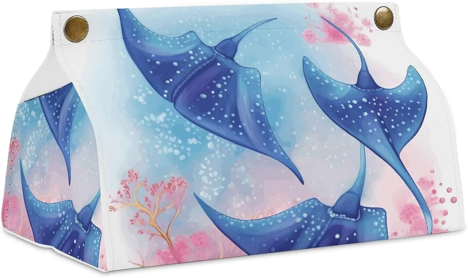 A Gym Artifact, The Canvas Sea Animals Stingrays Printed Yoga Storage Bag Is Durable, Wear-resistant And Does Not Strangle Shoulders. It Is Suitable for Both Men And Women