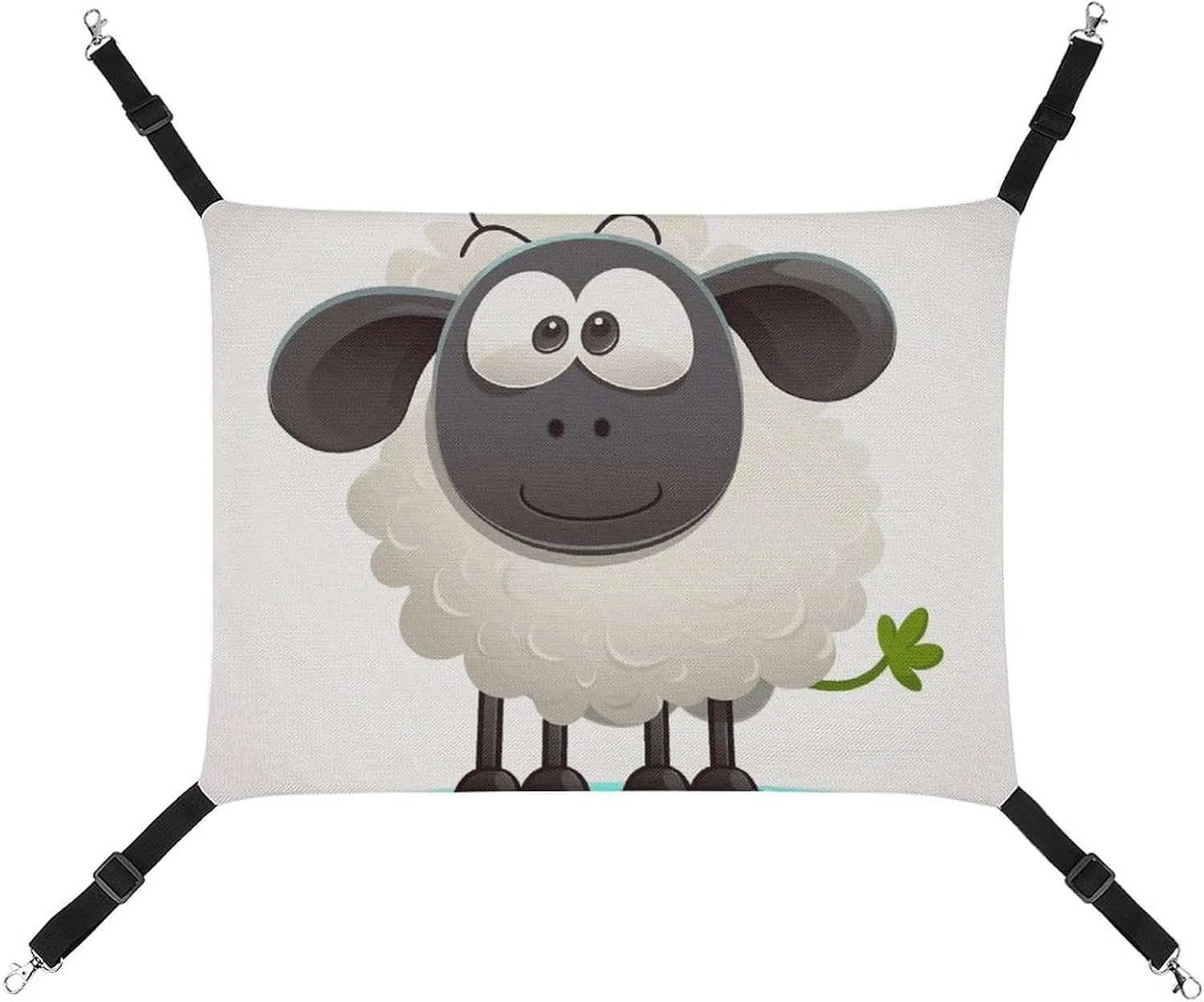 A Gym Artifact, The Canvas Sheep Printed Yoga Storage Bag Is Durable, Wear-resistant And Does Not Strangle Shoulders. It Is Suitable for Both Men And Women