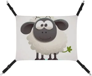 A Gym Artifact, The Canvas Sheep Printed Yoga Storage Bag Is Durable, Wear-resistant And Does Not Strangle Shoulders. It Is Suitable for Both Men And Women