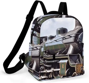 A Gym Artifact, The Canvas Steam Locomotive Train2 Printed Yoga Storage Bag Is Durable, Wear-resistant And Does Not Strangle Shoulders. It Is Suitable for Both Men And Women