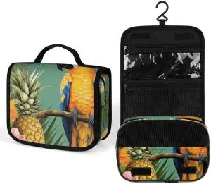 A Gym Artifact, The Canvas Summer Parrot Pineapple Bird Printed Yoga Storage Bag Is Durable, Wear-resistant And Does Not Strangle Shoulders. It Is Suitable for Both Men And Women