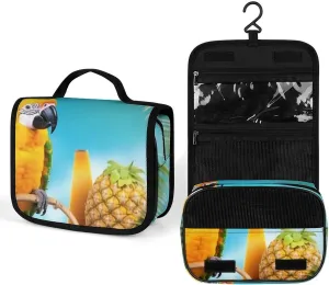 A Gym Artifact, The Canvas Summer Parrot Pineapple Birds Printed Yoga Storage Bag Is Durable, Wear-resistant And Does Not Strangle Shoulders. It Is Suitable for Both Men And Women
