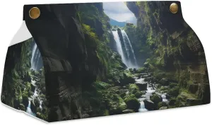 A Gym Artifact, The Canvas Waterfall Cliff Printed Yoga Storage Bag Is Durable, Wear-resistant And Does Not Strangle Shoulders. It Is Suitable for Both Men And Women