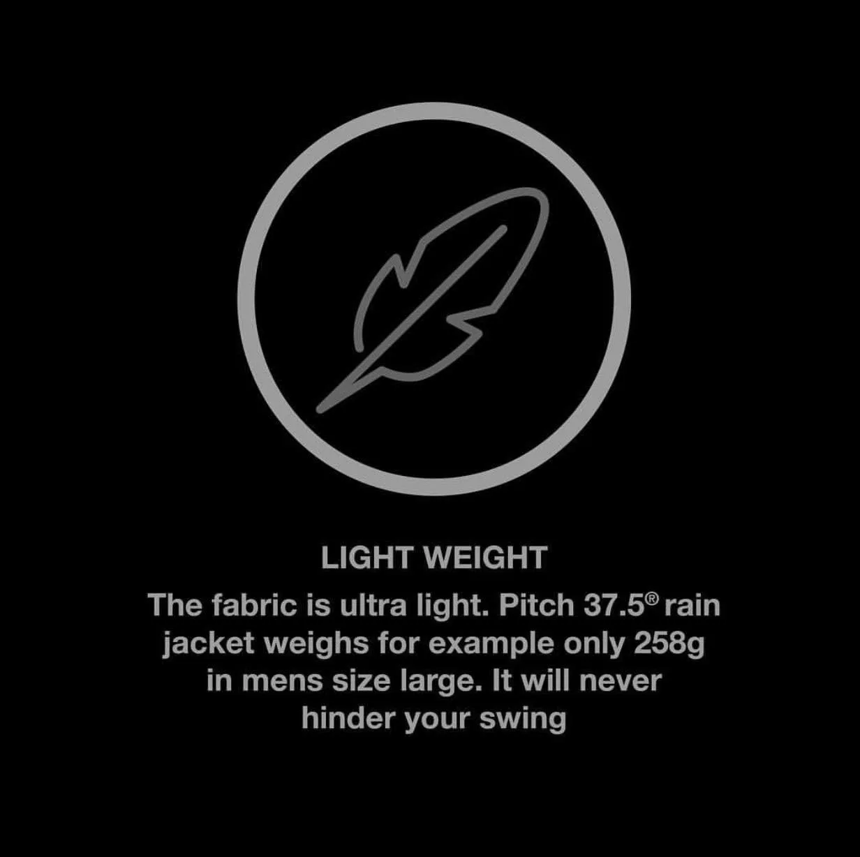 ABACUS Sportswear 100% Waterproof Stretchable Breathable Active Sports Men Pitch Rain Jacket