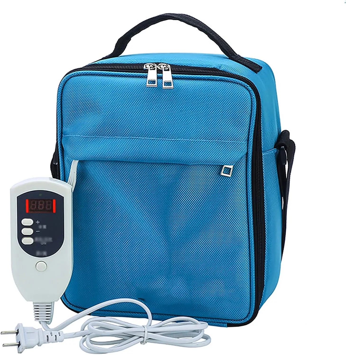 Abdominal Dialysis Fluid Heating Bag, Peritoneal Dialysis Fluid Heating Constant Temperature Box, Household Warm Fluid Heating Incubator Package with Automatic Power-Off Protection