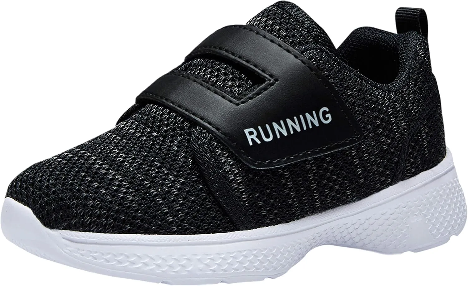 adituo Toddler/Little Kid Boys Girls Lightweight Breathable Sneakers Strap Athletic Runing Walking Sports Shoes