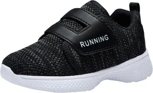 adituo Toddler/Little Kid Boys Girls Lightweight Breathable Sneakers Strap Athletic Runing Walking Sports Shoes