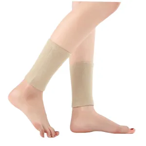 Adjustable Length Wool Foot Sleeves Breathable Ankle Socks Warm Foot Cover for Yoga Workout