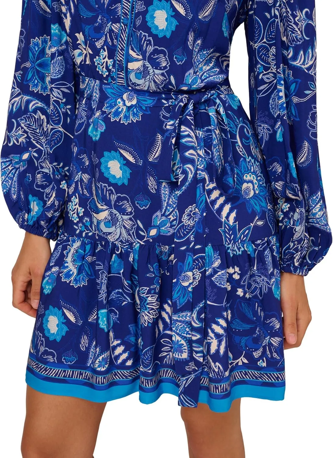 Adrianna Papell Women's Printed Short Dress