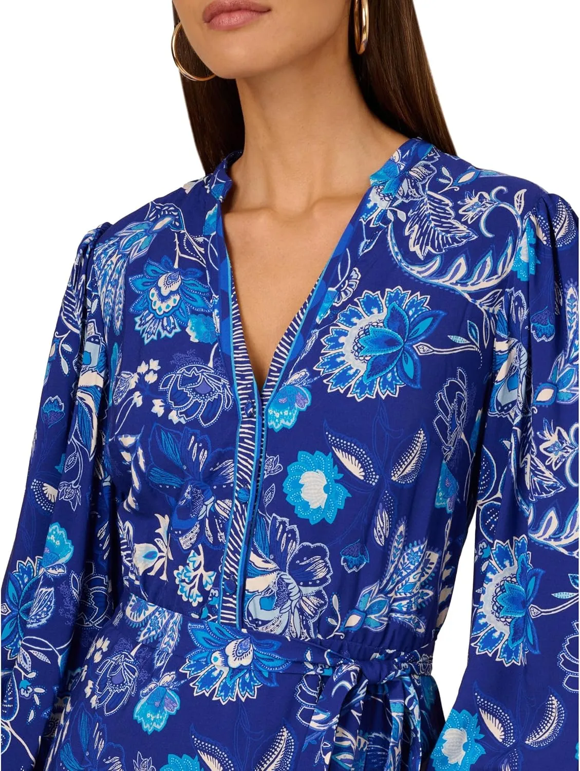 Adrianna Papell Women's Printed Short Dress