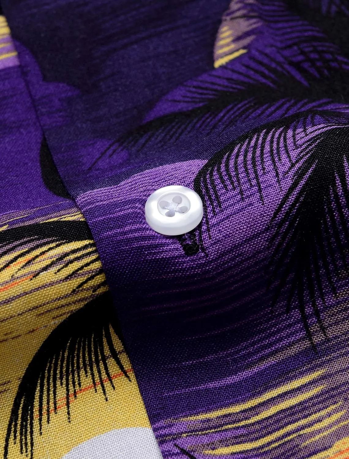 Alimens & Gentle Hawaiian Shirt for Men Summer Beach Casual Short Sleeve Button Down Shirts Printed Tropical Vacation Shirts