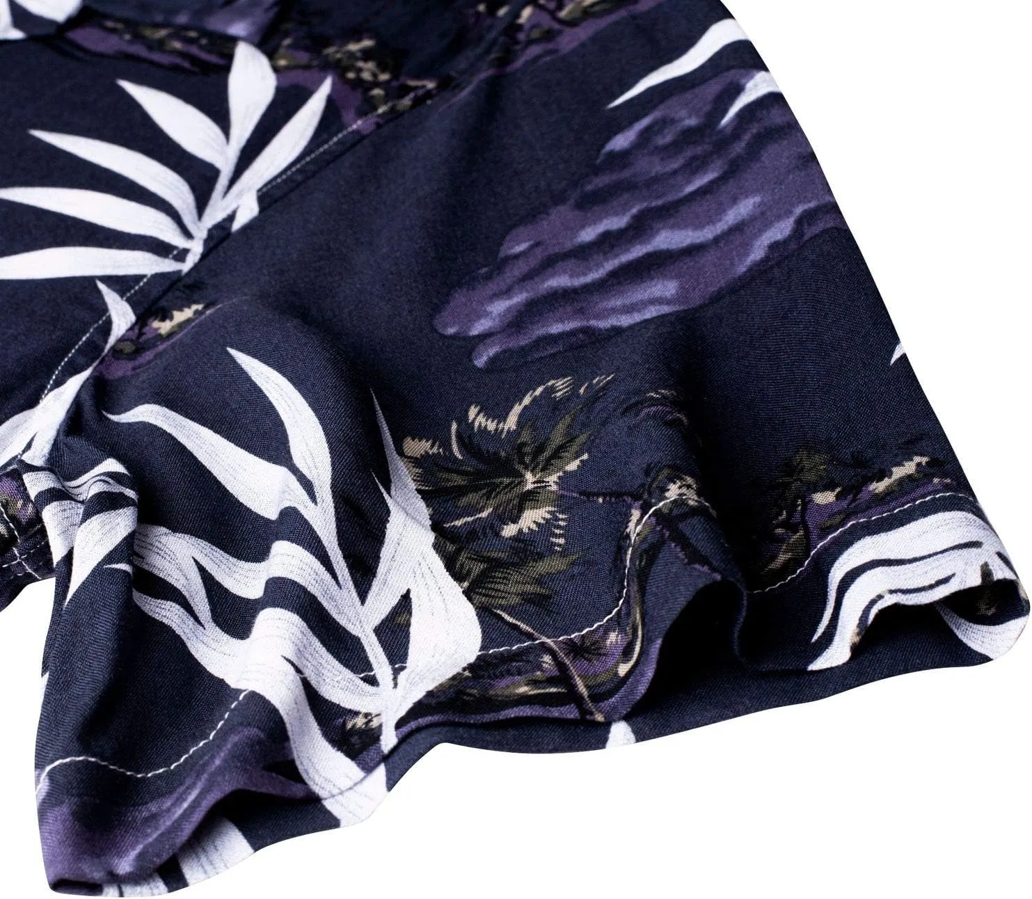 Alimens & Gentle Hawaiian Shirt for Men Summer Beach Casual Short Sleeve Button Down Shirts Printed Tropical Vacation Shirts
