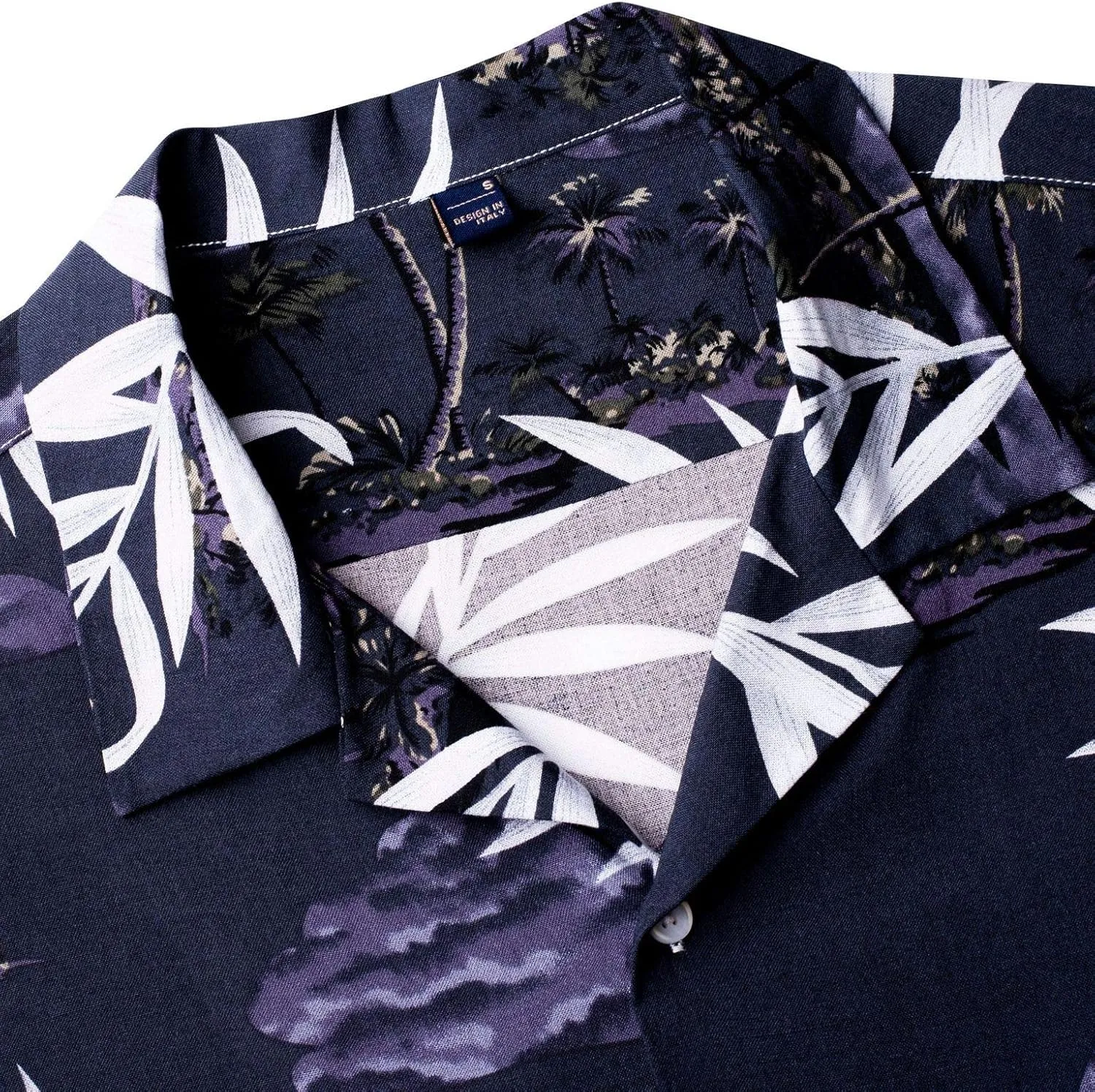 Alimens & Gentle Hawaiian Shirt for Men Summer Beach Casual Short Sleeve Button Down Shirts Printed Tropical Vacation Shirts
