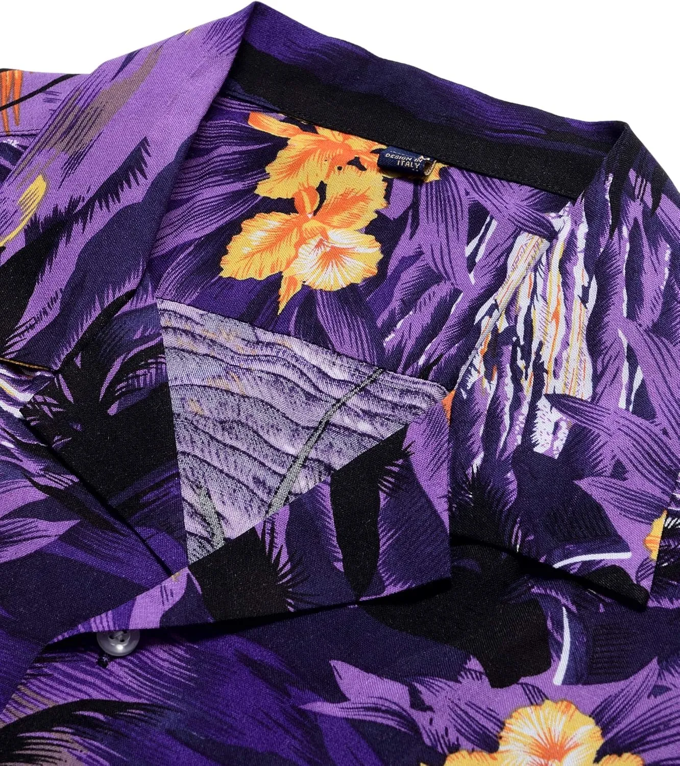 Alimens & Gentle Hawaiian Shirt for Men Summer Beach Casual Short Sleeve Button Down Shirts Printed Tropical Vacation Shirts