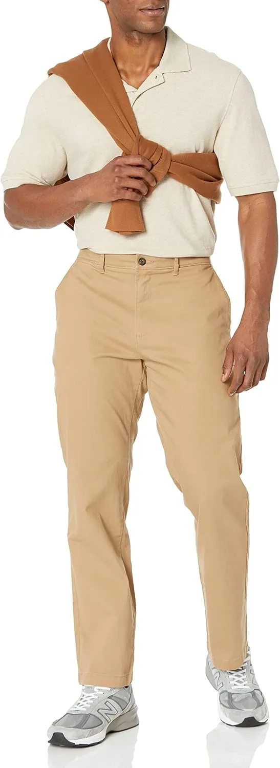 Amazon Essentials Men's Classic-Fit Casual Stretch Chino Pant