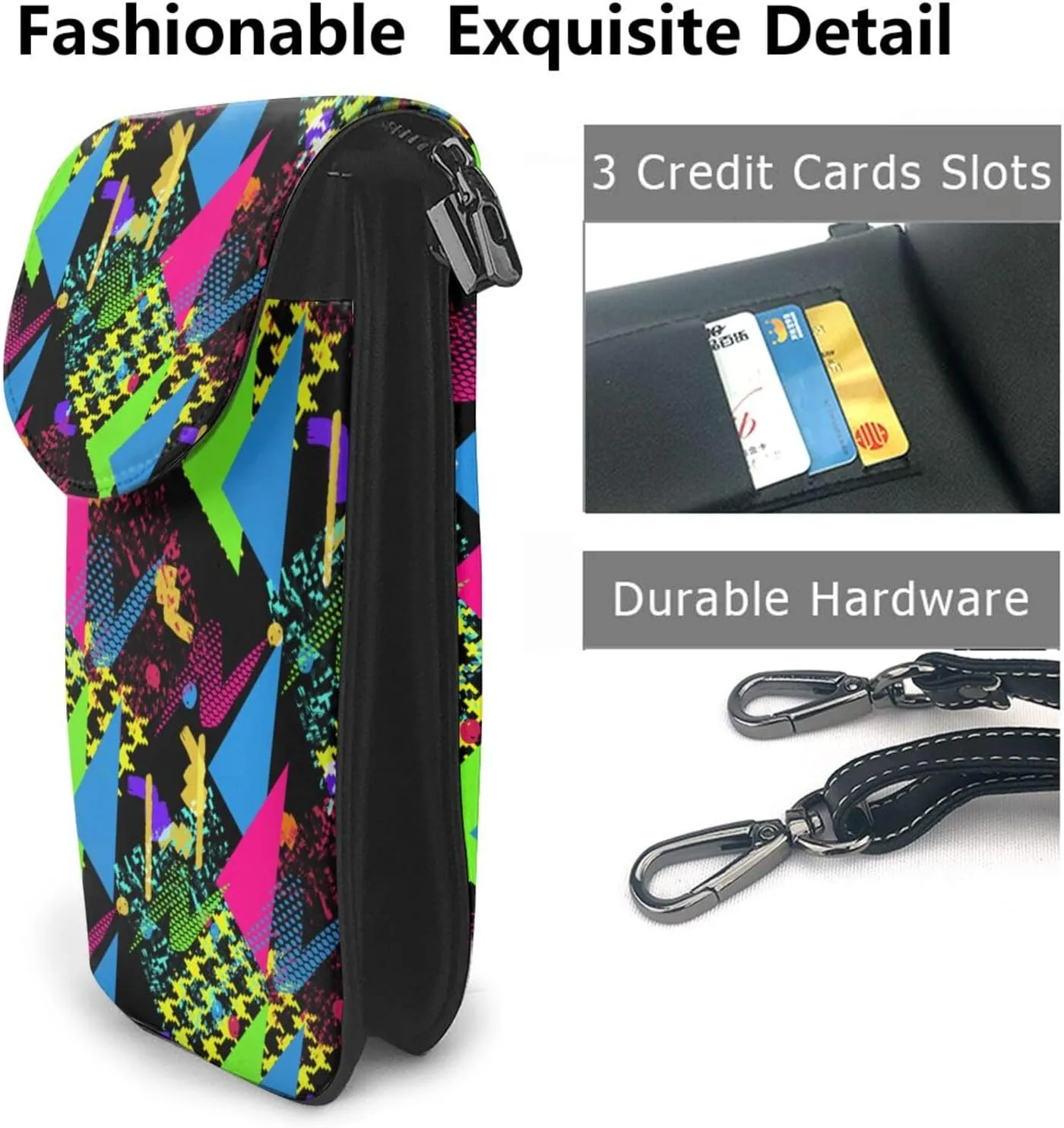 AMRANDOM Small Crossbody Bags for Women Cell Phone Purse Leather Wallet Handbags
