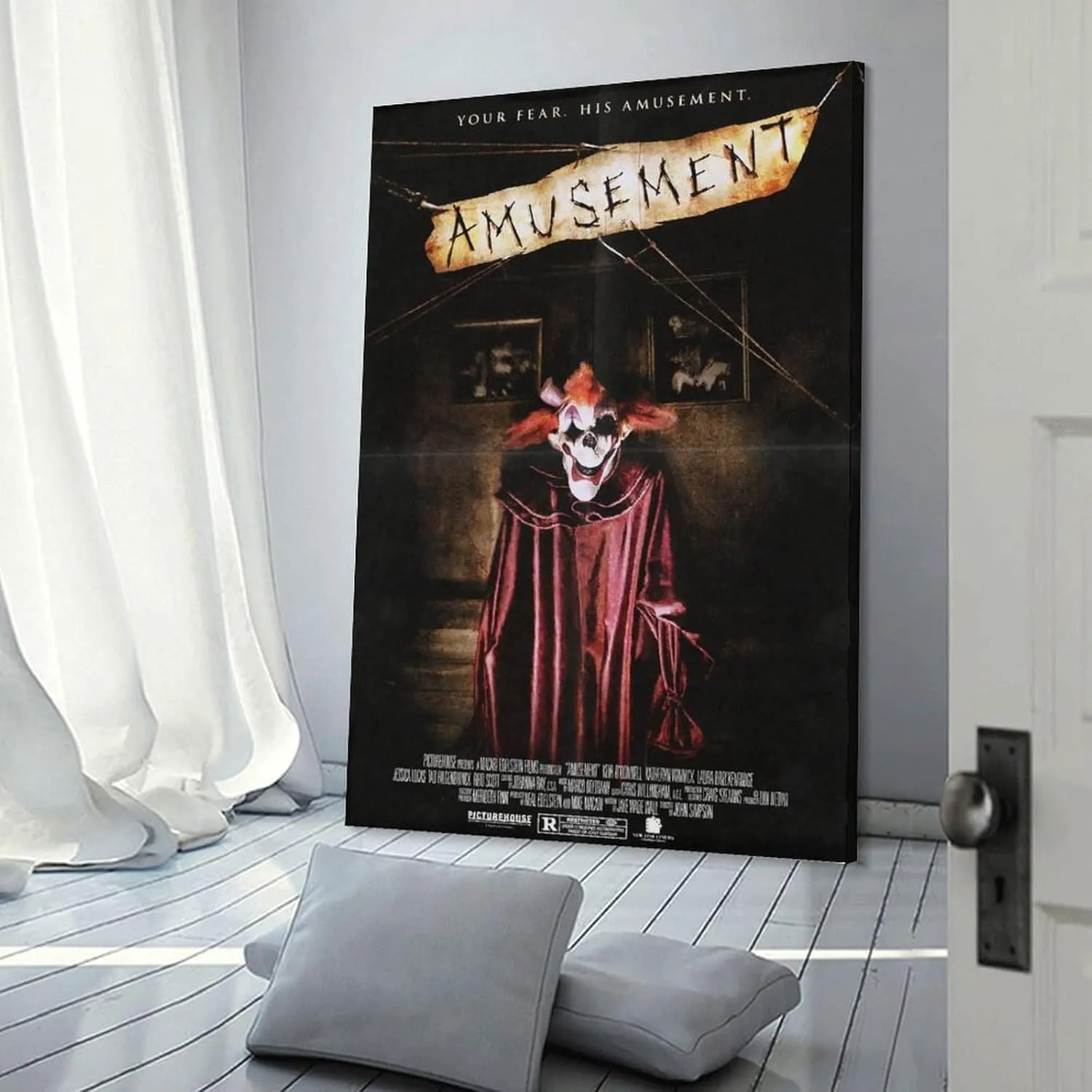Amusement Movie Poster Art Poster Canvas Painting Decor Wall Print Photo Home Modern Decorative Posters Framed/Unframed 08x12inch(20x30cm)