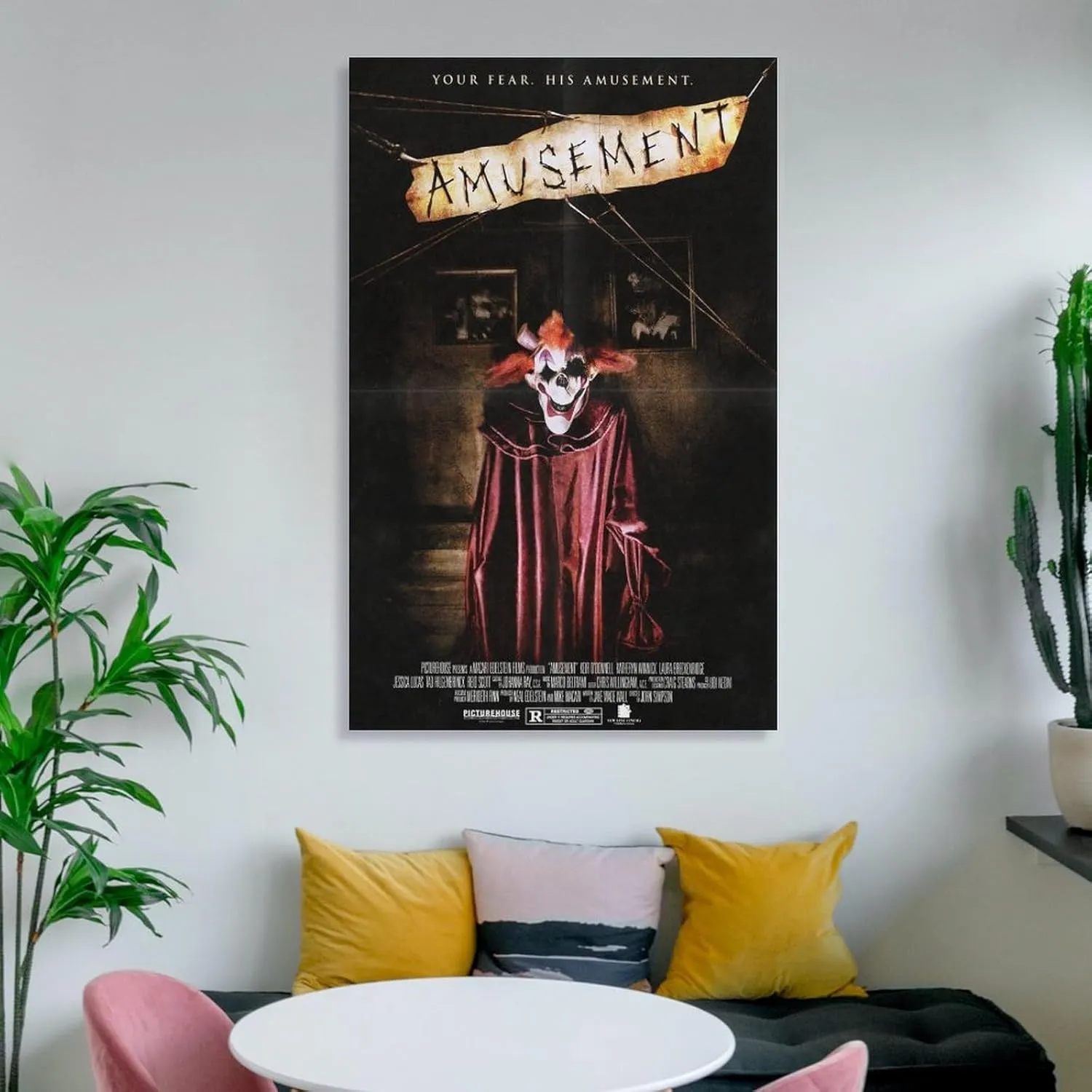 Amusement Movie Poster Art Poster Canvas Painting Decor Wall Print Photo Home Modern Decorative Posters Framed/Unframed 08x12inch(20x30cm)