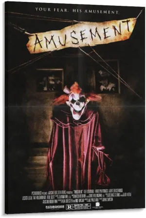 Amusement Movie Poster Art Poster Canvas Painting Decor Wall Print Photo Home Modern Decorative Posters Framed/Unframed 08x12inch(20x30cm)