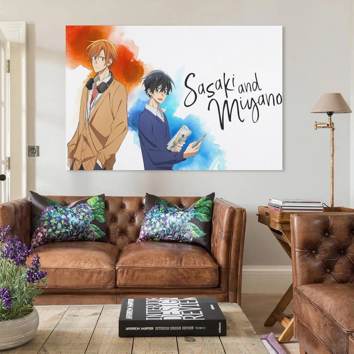 Anime Sasaki And Miyano Poster (6) Canvas Poster Wall Art Picture Prints Hanging Photo Decor Home Posters Artworks 16x24inch(40x60cm)