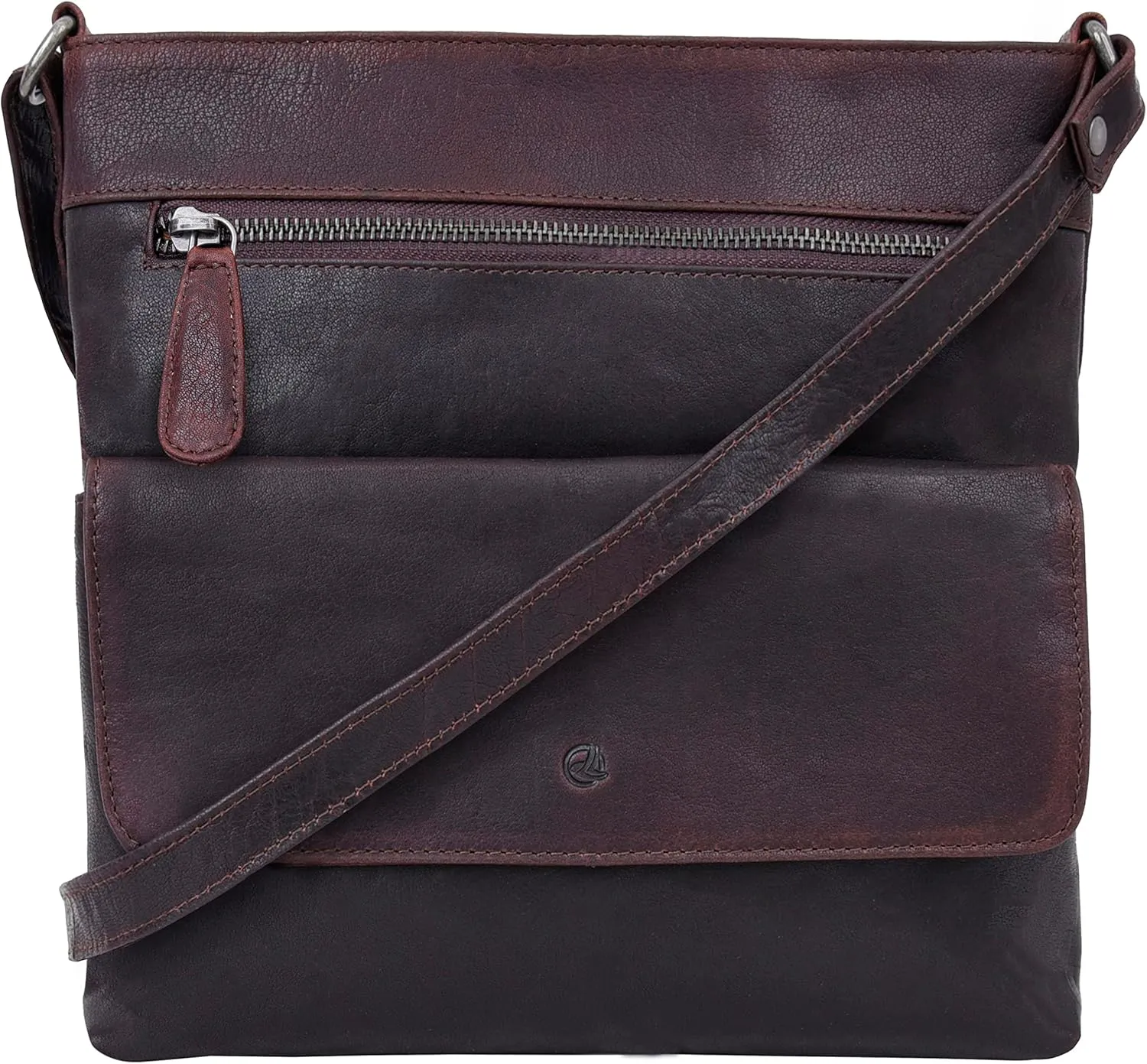 ANTONIO VALERIA Christmas Gift Piper Leather Crossbody Bag