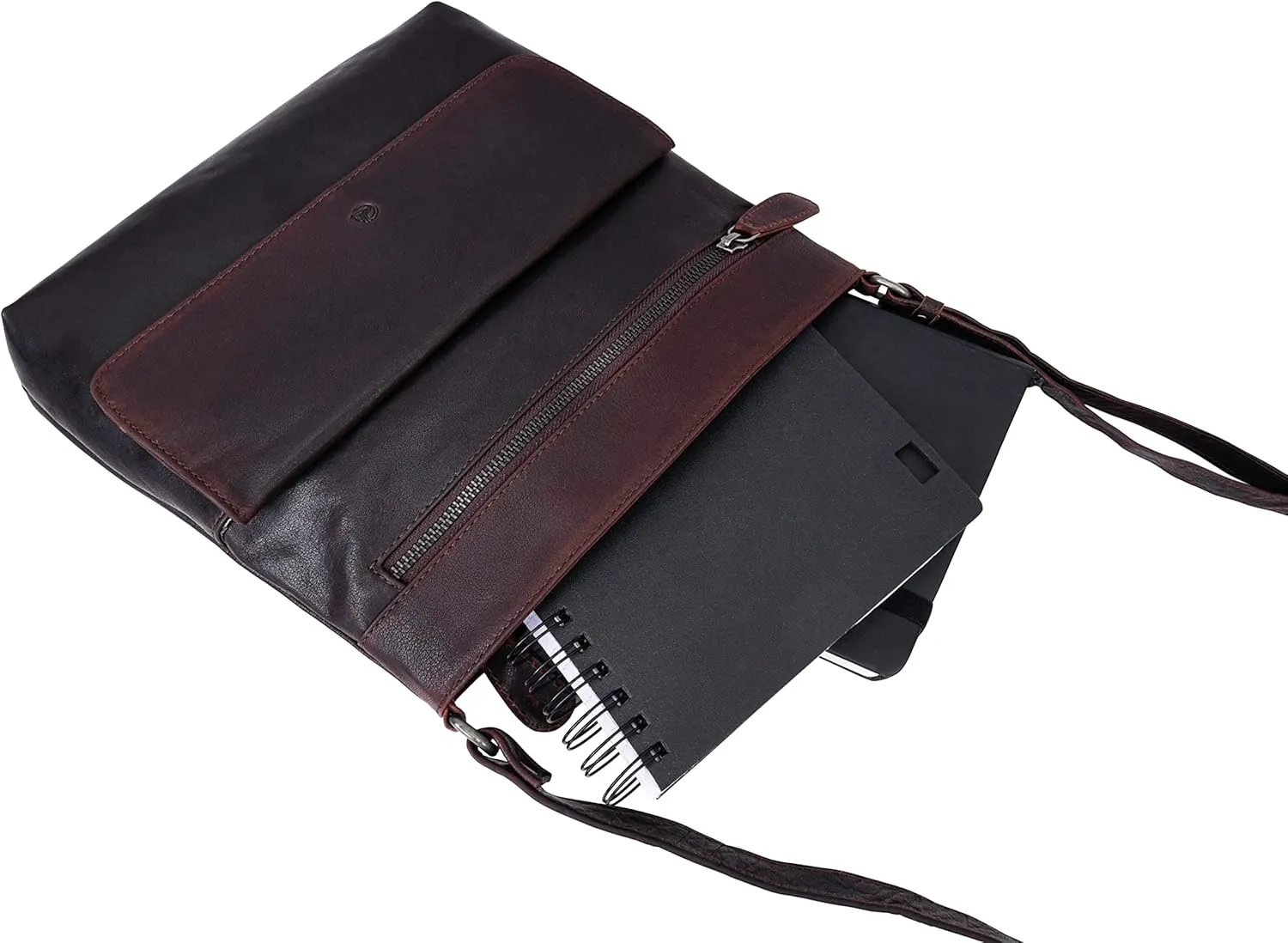 ANTONIO VALERIA Christmas Gift Piper Leather Crossbody Bag