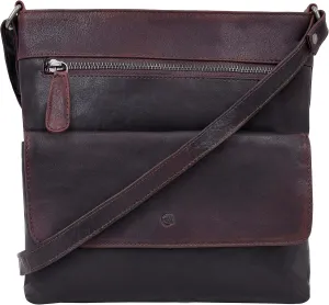 ANTONIO VALERIA Christmas Gift Piper Leather Crossbody Bag