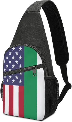 Army Classic Camouflage Pattern Large Capacity Portable Chest Bag, Single Shoulder Chest Bag