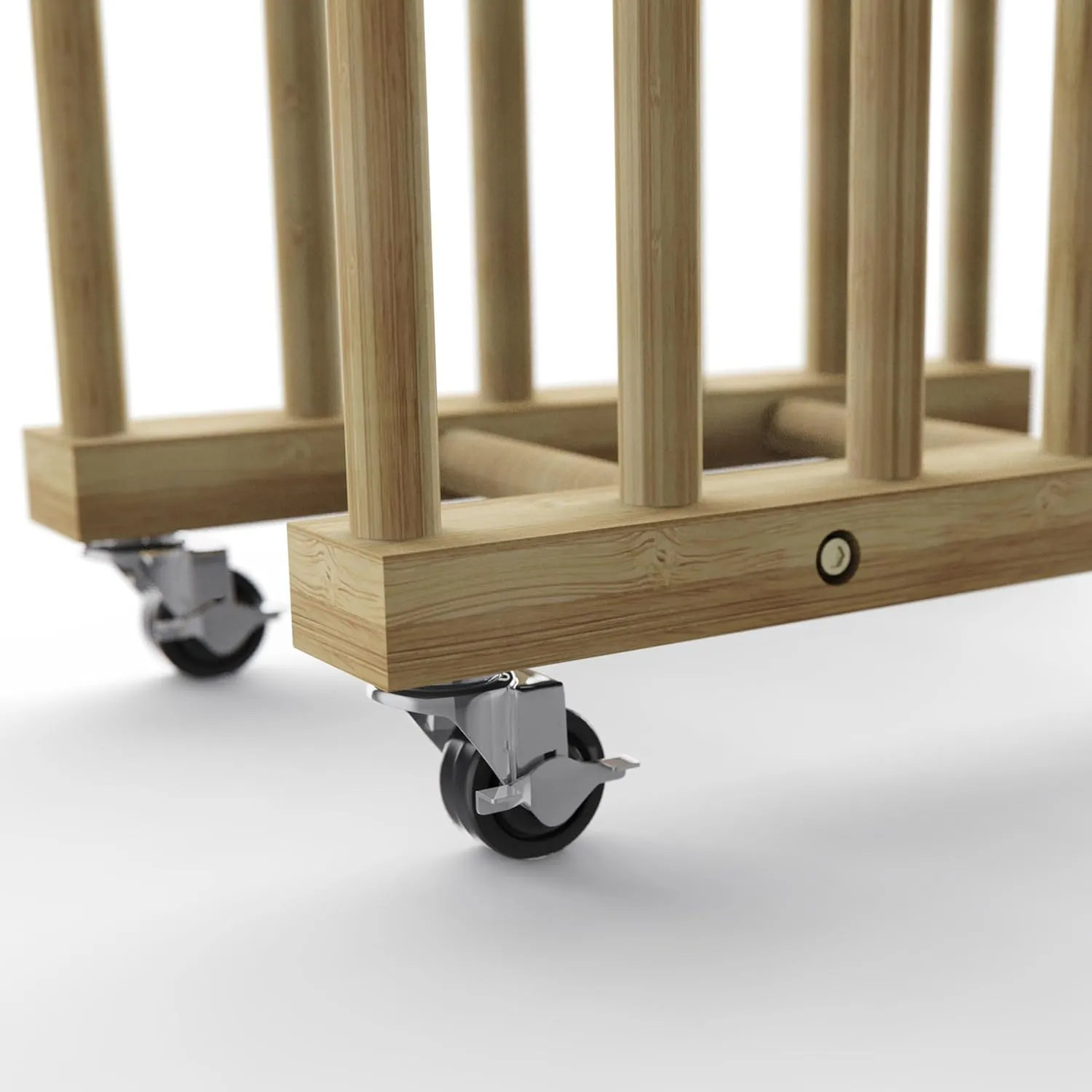 Art Storage Rack With Handle & Caster Wheels for Canvas, Drawing Board, Panel, Paper Pad - Drying Rack for Studios, Artworks, Gallery